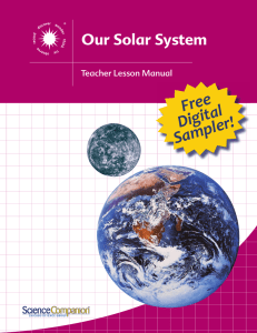 Free Digital Sampler! Our Solar System
