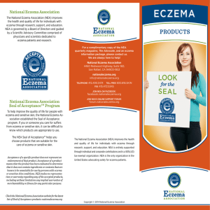 PRODUCTS - National Eczema Association
