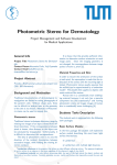 Photometric Stereo for Dermatology