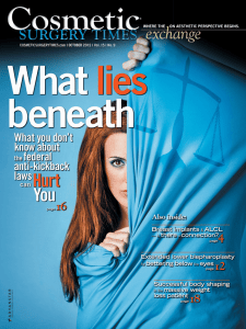 Cosmetic Surgery Times October 2012