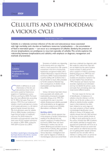Cellulitis and lymphoedema: a vicious cycle