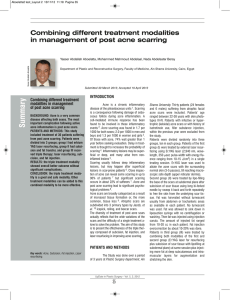 Combining Different Treatment Modalities In Management Of