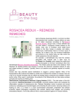 ROSACEA REDUX – REDNESS REMEDIES