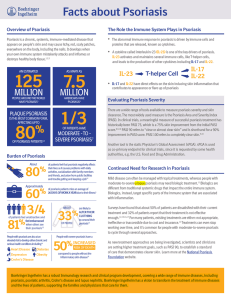 Facts About Psoriasis - Boehringer Ingelheim