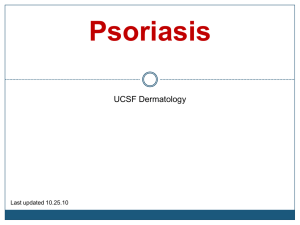 Psoriasis - UCSF Dermatology