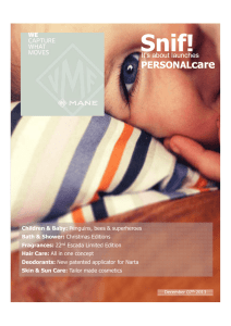 Snif N°35 Personal Care 2013 12 07