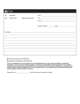 Dermatology Order Form