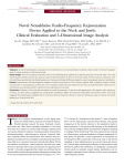 Novel Nonablative Radio-Frequency Rejuvenation Device Applied