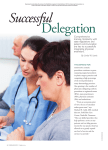 Successful Delegation - Working with Physician Extenders