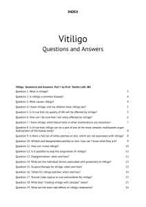 Vitiligo - VRFoundation
