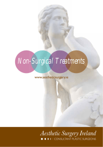 Non-Surgical Treatments - Aesthetic Surgery Ireland