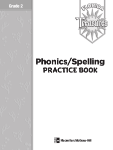 Spelling Practice Book - McGraw-Hill