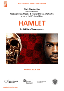 Black Theatre Live HAMLET Education