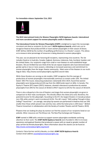 as PDF - International Centre for Women Playwrights