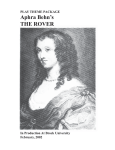 Aphra Behn`s THE ROVER