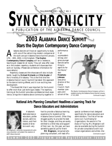 Fall/Winter 2002 - Alabama Dance Council