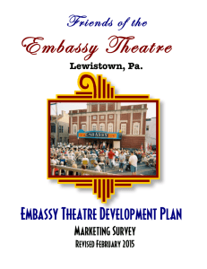 Friends of the Embassy Theatre Development Plan