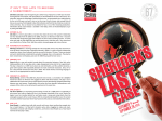 Sherlock`s Last Case playbill