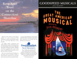 Read the Program - Goodspeed Musicals
