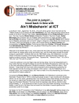 Ain`t Misbehavin` at ICT - International City Theatre