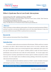 Weber`s Syndrome Due to Low