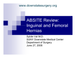 ABSITE Review - Department of Surgery