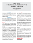 Intestinal Malrotation and Midgut Volvulus CHAPTER 65 Introduction