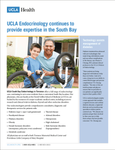 UCLA Endocrinology continues to provide expertise