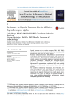 Resistance to thyroid hormone due to defective thyroid receptor alpha