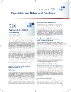 View Chapter 15: Psychiatric and Behavioral Problems