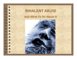 inhalant abuse - UCLA Integrated Substance Abuse Programs