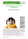 d.2 oppositional defiant disorder