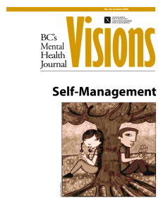Self-Management - Visions Journal #18