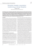 Disruptive insights in psychiatry - Journal of Clinical Investigation