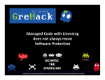 Managed Code with Licensing does not always mean