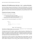 Explanation of PIC 16F84A processor data sheet -