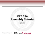 ECE 354 Assembly Tutorial