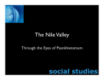 The Nile Valley - LearningThroughMuseums