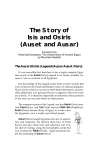 The Story of Isis and Osiris (Auset and Ausar)
