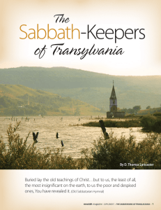The Sabbath-Keepers of Transalvania