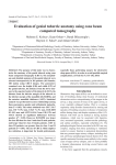 Evaluation of genial tubercle anatomy using cone beam computed