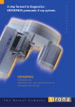 A step forward in diagnostics: ORTHOPHOS panoramic X