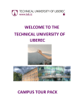 Campus Tour Pack - Technical University of Liberec