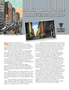 Downtown`s Historic Thoroughfare