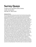 Surrey Quays - The Twentieth Century Society