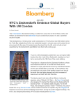 NYC`s Zeckendorfs Embrace Global Buyers With UN Condos