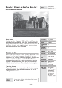 Buildings at Risk - Nottingham - Nottinghamshire County Council