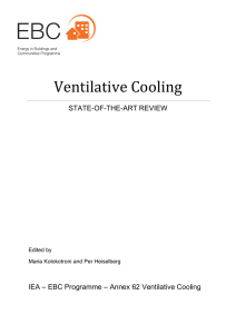 Ventilative Cooling