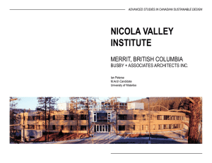 nicola valley institute