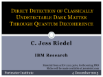 Direct Detection of Classically Undetectable Dark